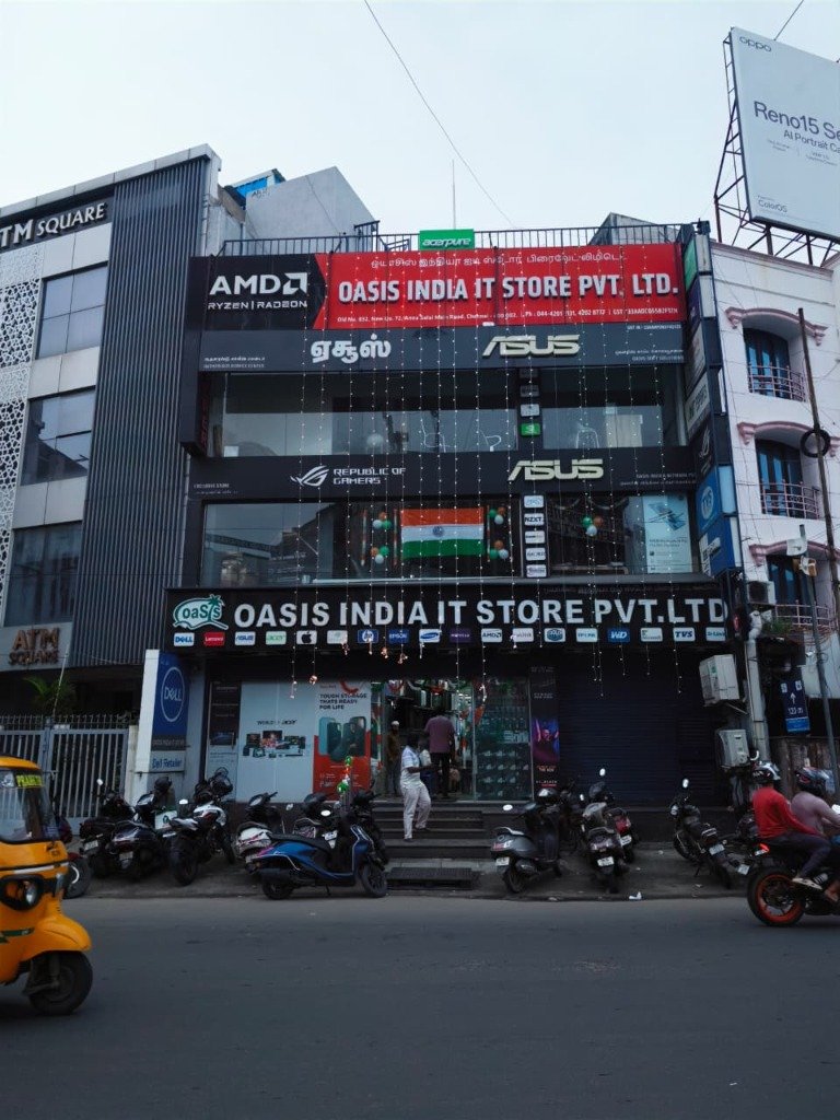 Oasis India IT Store Building, Mount Road, Chennai